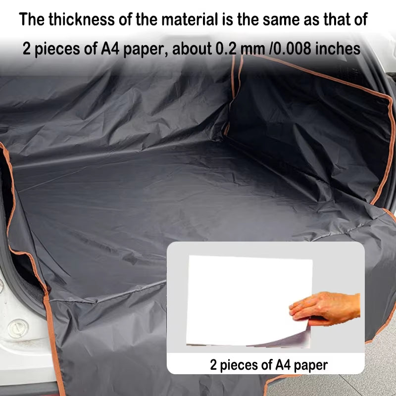 SUV Cargo Liner - Durable Waterproof Trunk Cover for Ultimate Protection in Your Back Cargo Area, Fits Most Vehicles