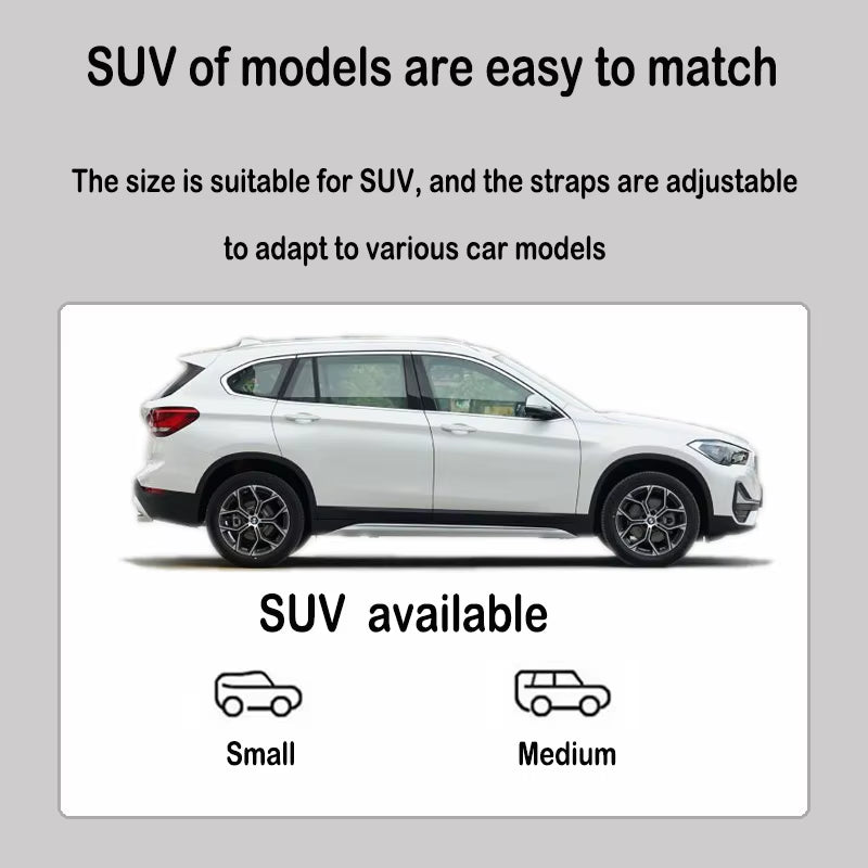 SUV Cargo Liner - Durable Waterproof Trunk Cover for Ultimate Protection in Your Back Cargo Area, Fits Most Vehicles